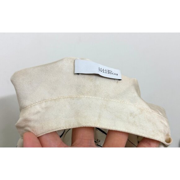 Rosetta Getty Astrology Zodiac Signs Map Print Silk Shirt Blouse Beige 2022 6 - Picture 16 of 16